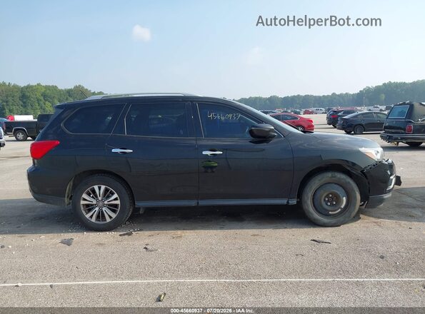 5N1DR2MN0JC607844 2018 NISSAN PATHFINDER Black Widok wnętrza z tyłu