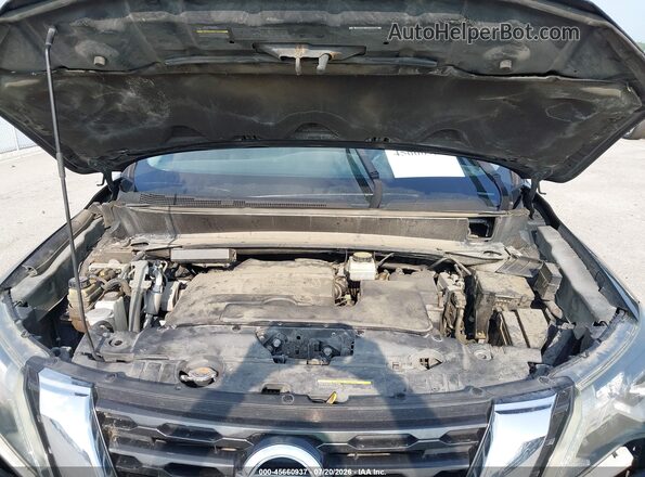 5N1DR2MN0JC607844 2018 NISSAN PATHFINDER Black Widok z tyłu