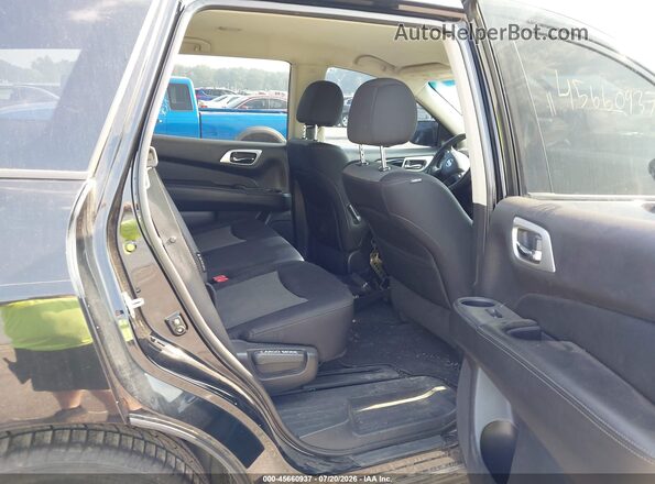 5N1DR2MN0JC607844 2018 NISSAN PATHFINDER Black Widok naklejki z numerem VIN