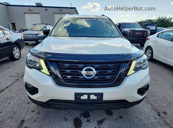5N1DR2MN0JC643341 2018 NISSAN PATHFINDER White Դիմացի տեսք