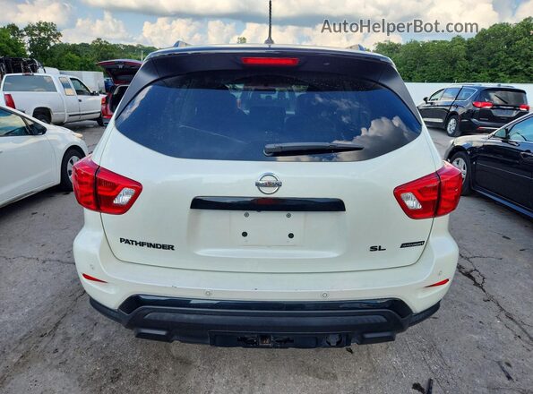 5N1DR2MN0JC643341 2018 NISSAN PATHFINDER White Հետևի տեսք