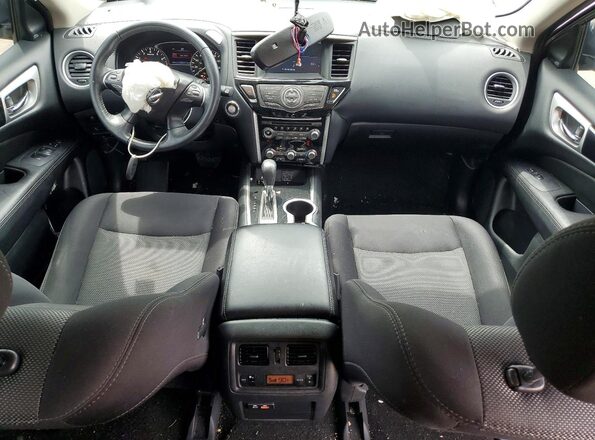 5N1DR2MN0KC593297 2019 NISSAN PATHFINDER Gray წინა პანელის ხედი