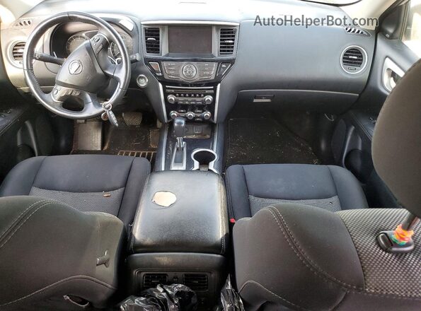 5N1DR2MN0KC596216 2019 NISSAN PATHFINDER Серебряный Вид панели приборов