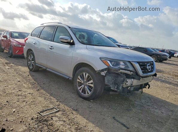 5N1DR2MN0KC596216 2019 NISSAN PATHFINDER Серебряный Передняя правая четверть