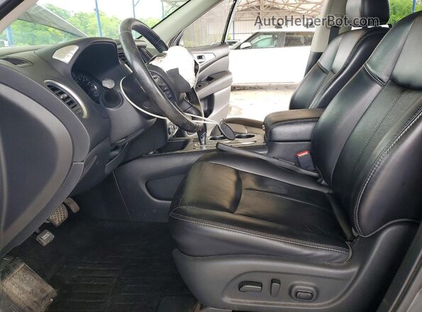 5N1DR2MN0KC622992 2019 NISSAN PATHFINDER Gray Widok wnętrza z przodu