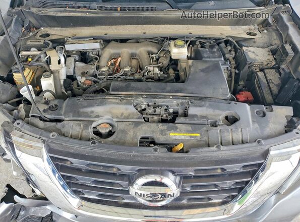 5N1DR2MN0KC622992 2019 NISSAN PATHFINDER Gray Widok komory silnika