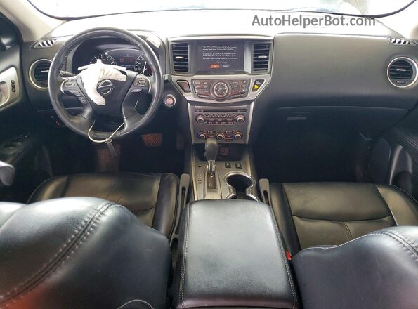 5N1DR2MN0KC622992 2019 NISSAN PATHFINDER Gray Widok deski rozdzielczej