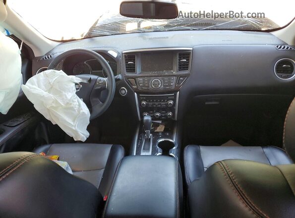 5N1DR2MN0KC631398 2019 NISSAN PATHFINDER Black Vista del salpicadero