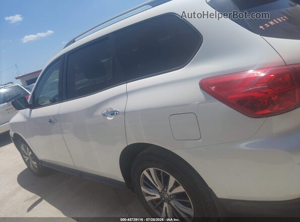 5N1DR2MN1HC626610 2017 NISSAN PATHFINDER Cream 360 interior view