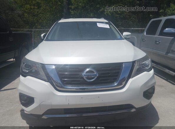5N1DR2MN1HC626610 2017 NISSAN PATHFINDER Cream Instrument cluster view
