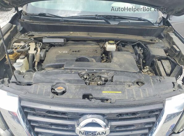 5N1DR2MN1HC627353 2017 NISSAN PATHFINDER Charcoal Widok komory silnika