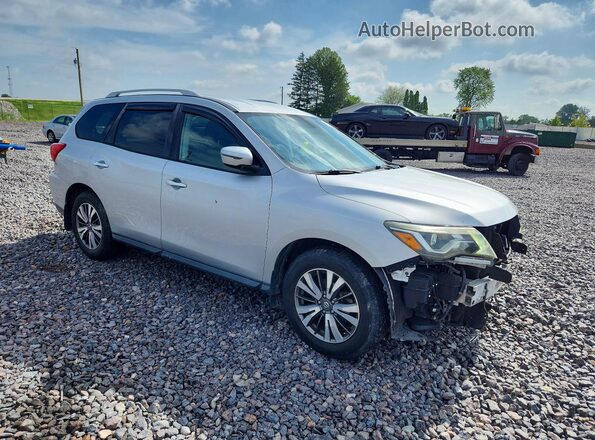 5N1DR2MN1HC640376 2017 NISSAN PATHFINDER Silver Front right
