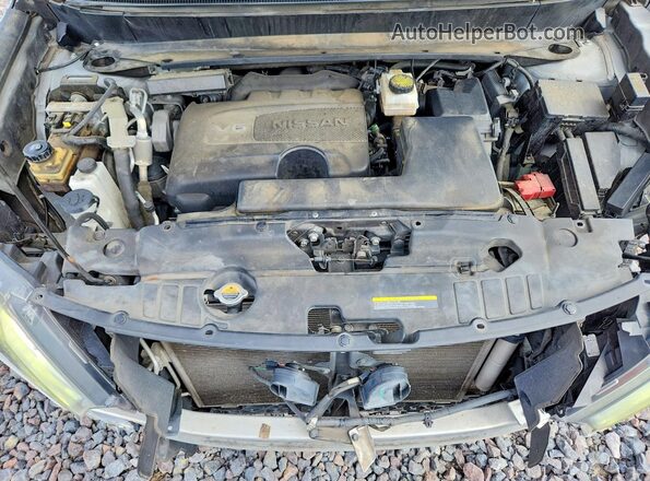 5N1DR2MN1HC640376 2017 NISSAN PATHFINDER Silver Engine compartment view