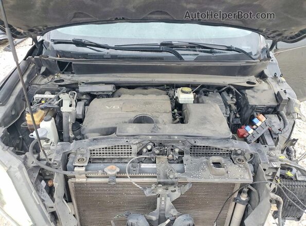 5N1DR2MN1HC645447 2017 NISSAN PATHFINDER Green ძრავის განყოფილების ხედი