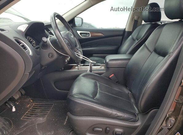 5N1DR2MN1HC645447 2017 NISSAN PATHFINDER Green წინა სალონის ხედი
