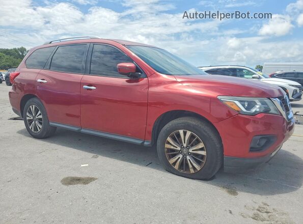 5N1DR2MN1HC672583 2017 NISSAN PATHFINDER Red Front right