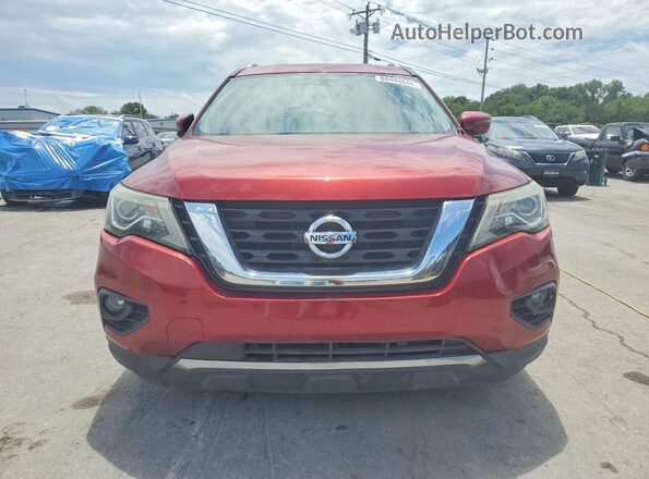 5N1DR2MN1HC672583 2017 NISSAN PATHFINDER Red Front view