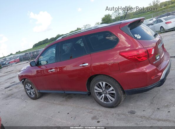 5N1DR2MN1HC677735 2017 NISSAN PATHFINDER Красный 