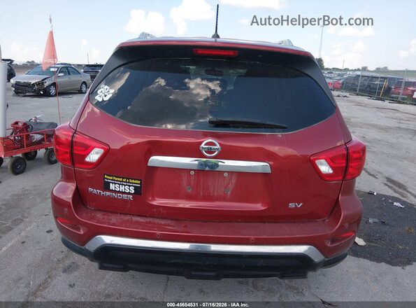 5N1DR2MN1HC677735 2017 NISSAN PATHFINDER Красный 