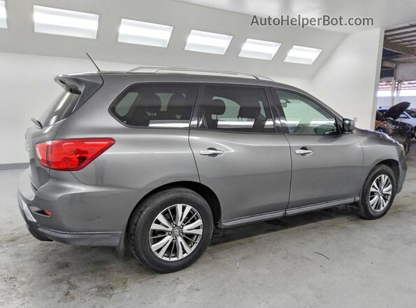 5N1DR2MN1JC621591 2018 NISSAN PATHFINDER Серебряный Задняя правая четверть