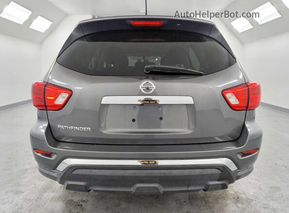 5N1DR2MN1JC621591 2018 NISSAN PATHFINDER Серебряный Вид сзади
