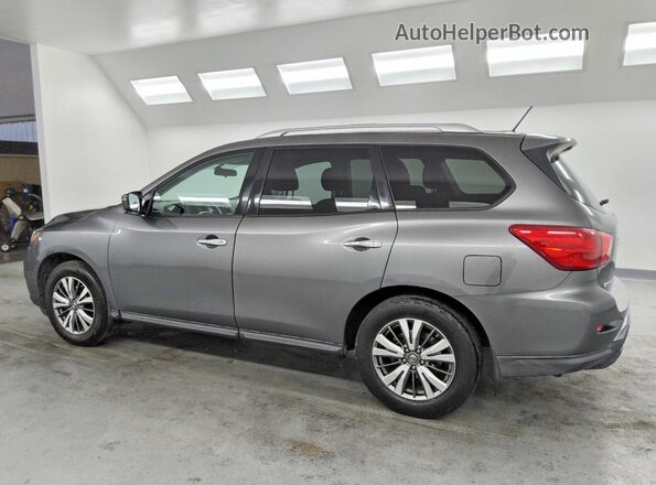 5N1DR2MN1JC621591 2018 NISSAN PATHFINDER Серебряный Задняя левая четверть