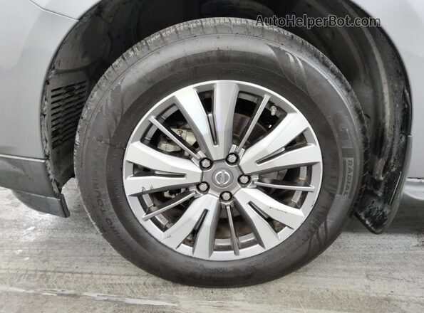 5N1DR2MN1JC621591 2018 NISSAN PATHFINDER Серебряный 