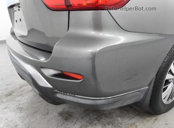 5N1DR2MN1JC621591 2018 NISSAN PATHFINDER Серебряный 