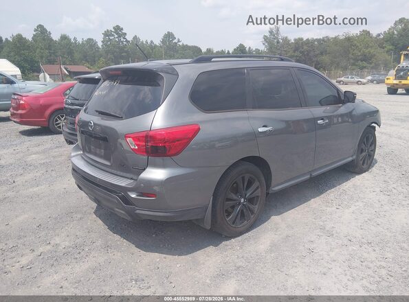 5N1DR2MN1JC640254 2018 NISSAN PATHFINDER Gray Tył prawy