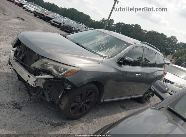 5N1DR2MN1JC640254 2018 NISSAN PATHFINDER Gray 