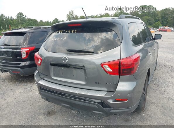 5N1DR2MN1JC640254 2018 NISSAN PATHFINDER Gray 