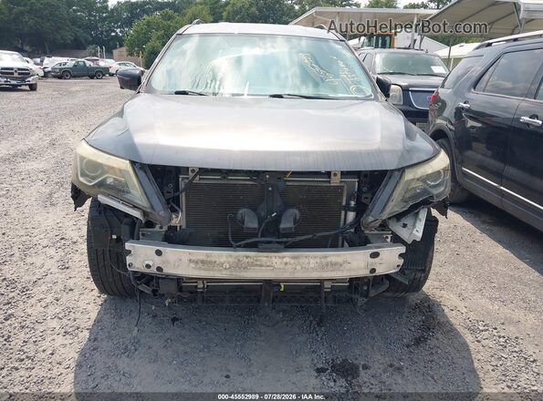 5N1DR2MN1JC640254 2018 NISSAN PATHFINDER Gray Widok wnętrza z tyłu