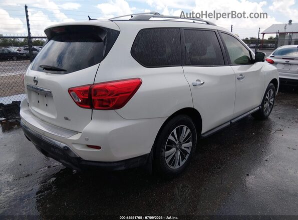 5N1DR2MN1JC666692 2018 NISSAN PATHFINDER White Задня права чверть