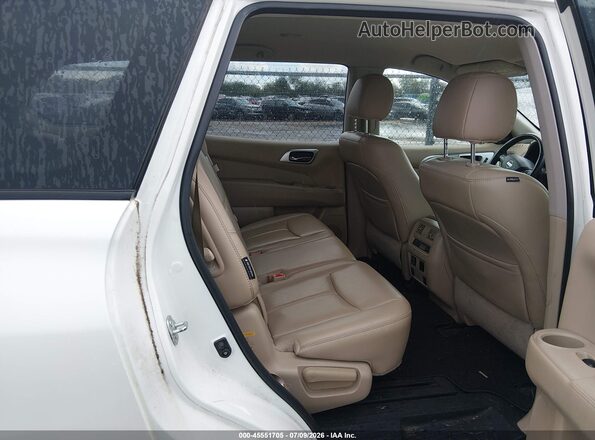 5N1DR2MN1JC666692 2018 NISSAN PATHFINDER White Вид наклейки з VIN-кодом