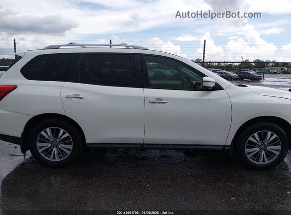 5N1DR2MN1JC666692 2018 NISSAN PATHFINDER White Вид задньої частини салону