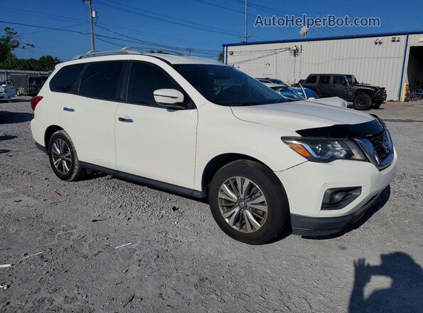 5N1DR2MN1JC668894 2018 NISSAN PATHFINDER White Delantero derecho