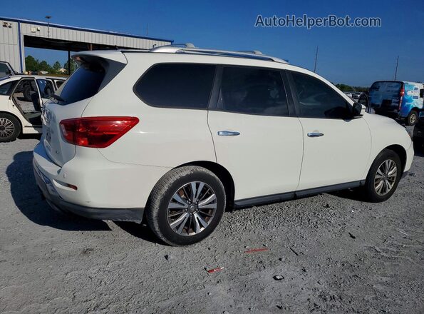 5N1DR2MN1JC668894 2018 NISSAN PATHFINDER White Trasero derecho