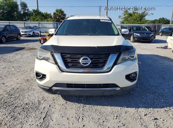 5N1DR2MN1JC668894 2018 NISSAN PATHFINDER White Vista frontal