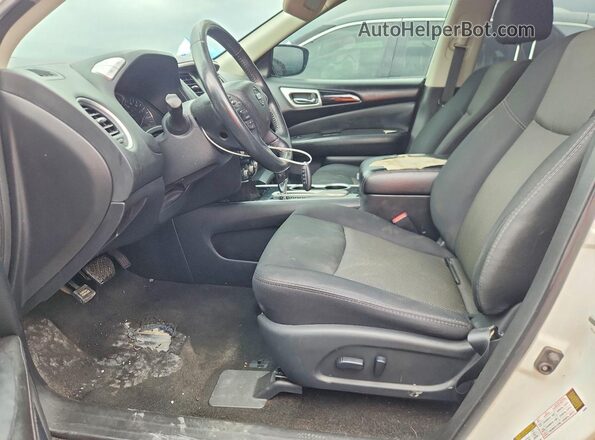 5N1DR2MN1JC668894 2018 NISSAN PATHFINDER White Vista interior delantera