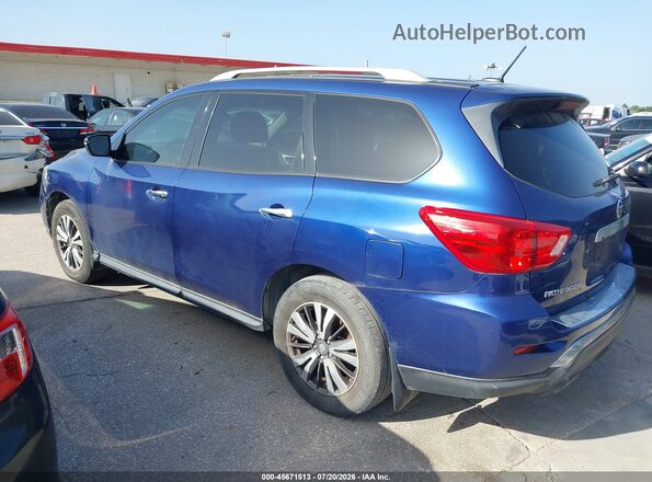 5N1DR2MN2HC611307 2017 NISSAN PATHFINDER Blue Tył lewy