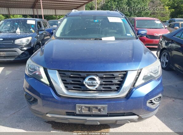 5N1DR2MN2HC611307 2017 NISSAN PATHFINDER Blue Widok zestawu wskaźników