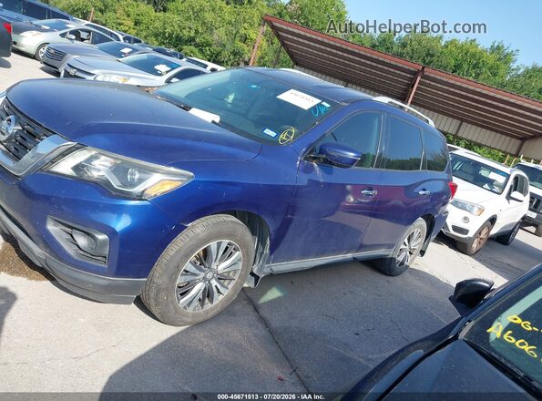 5N1DR2MN2HC611307 2017 NISSAN PATHFINDER Blue Widok wnętrza 360 stopni