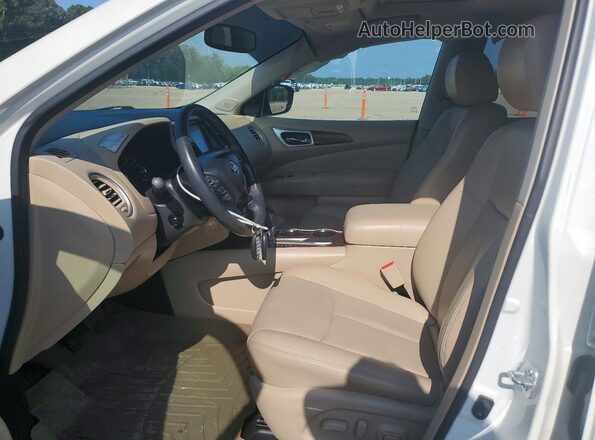 5N1DR2MN2HC616958 2017 NISSAN PATHFINDER White Սալոնի դիմացի տեսք