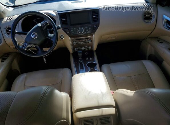 5N1DR2MN2HC629905 2017 NISSAN PATHFINDER Black Вид панелі приладів