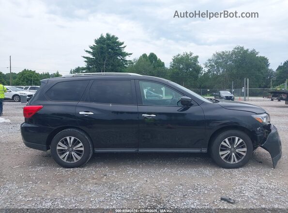 5N1DR2MN2HC656084 2017 NISSAN PATHFINDER Черный Вид задней части салона