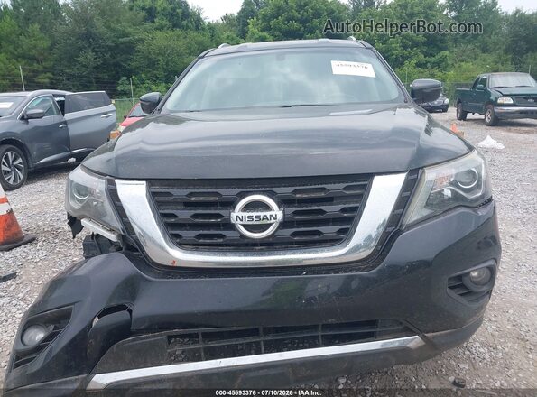 5N1DR2MN2HC656084 2017 NISSAN PATHFINDER Черный Вид щитка приборов