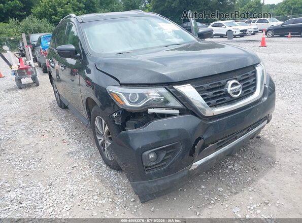 5N1DR2MN2HC656084 2017 NISSAN PATHFINDER Черный Вид спереди