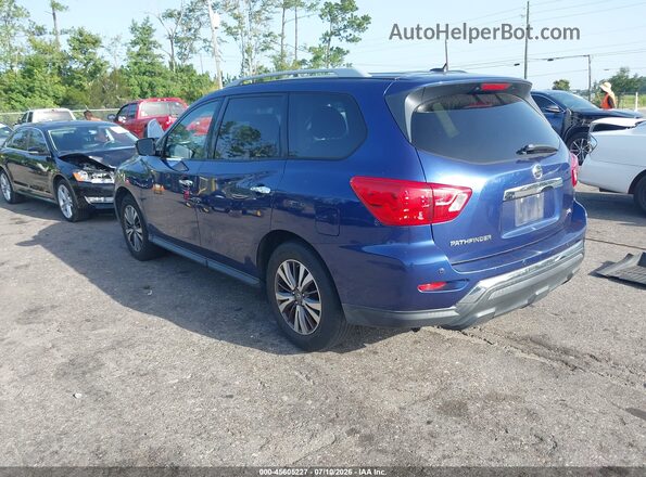 5N1DR2MN2HC665884 2017 NISSAN PATHFINDER Blue უკანა მარცხენა