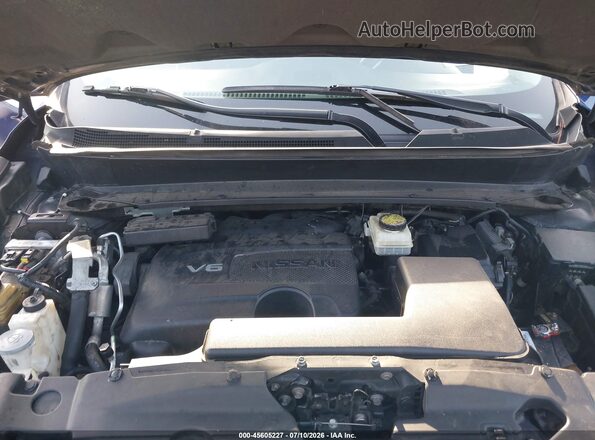 5N1DR2MN2HC665884 2017 NISSAN PATHFINDER Blue უკანა ხედი