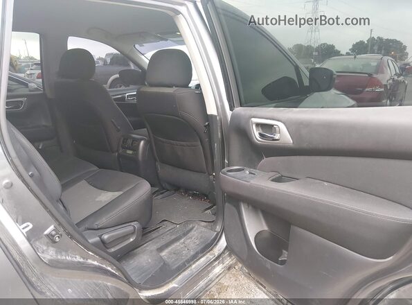 5N1DR2MN2HC668512 2017 NISSAN PATHFINDER Gray VIN კოდის სტიკერის ხედი